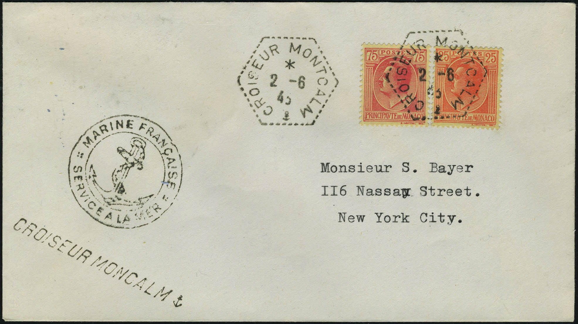 Lot 1718 - Monaco - Francois Feldman F.C.N.P François FELDMAN sale #122 Lot 1718 - Monaco - Francois Feldman F.C.N.P François FELDMAN sale #122