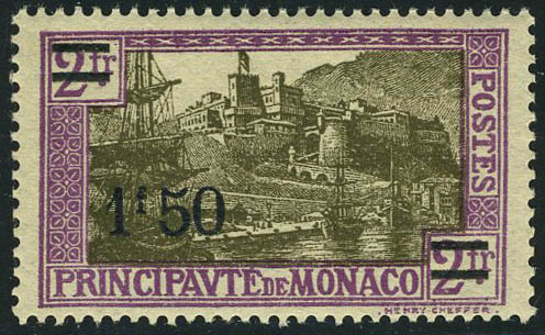 Lot 1719 - Monaco - Francois Feldman F.C.N.P François FELDMAN sale #122 Lot 1719 - Monaco - Francois Feldman F.C.N.P François FELDMAN sale #122