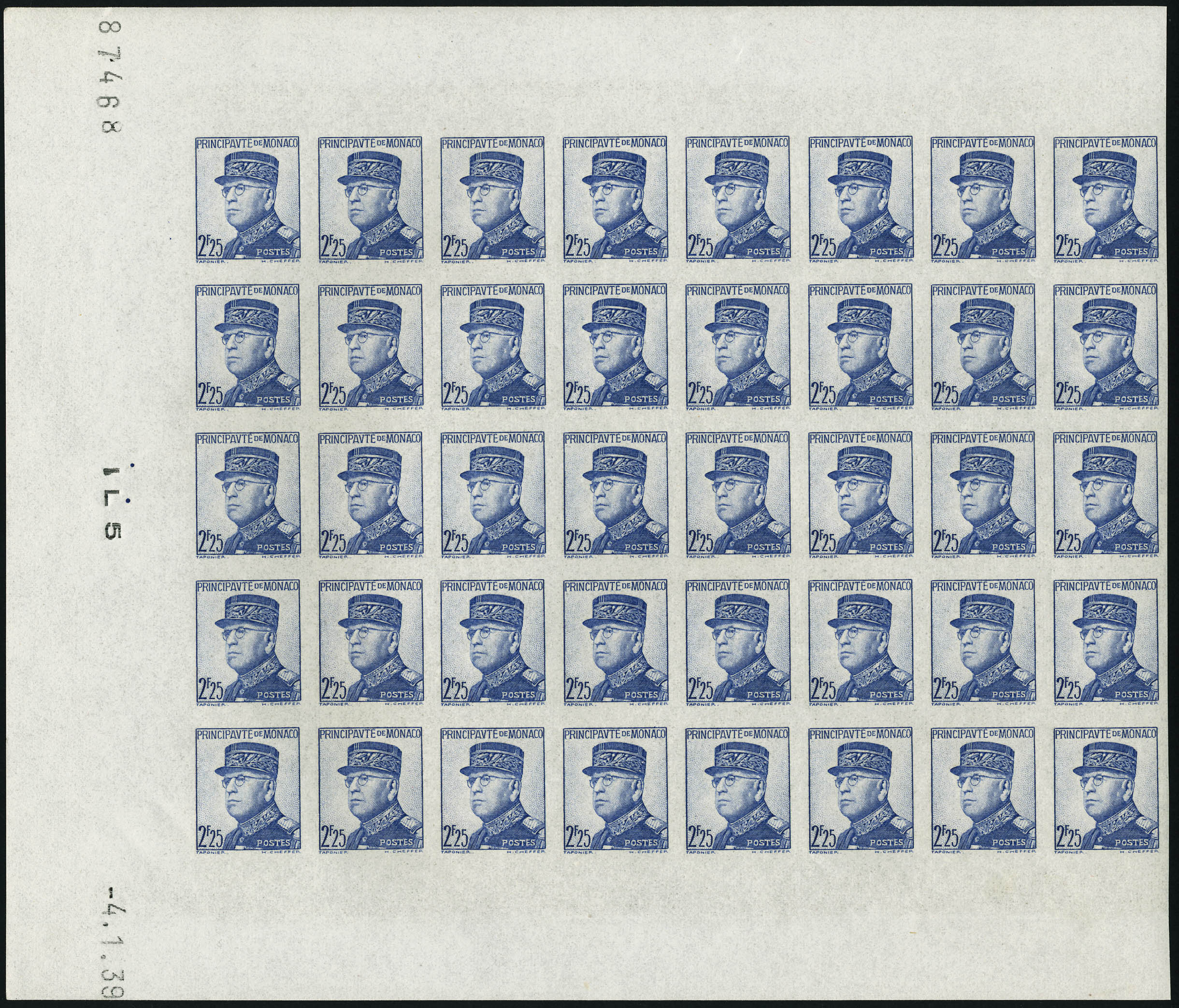 Lot 1724 - Monaco - Francois Feldman F.C.N.P François FELDMAN sale #122 Lot 1724 - Monaco - Francois Feldman F.C.N.P François FELDMAN sale #122