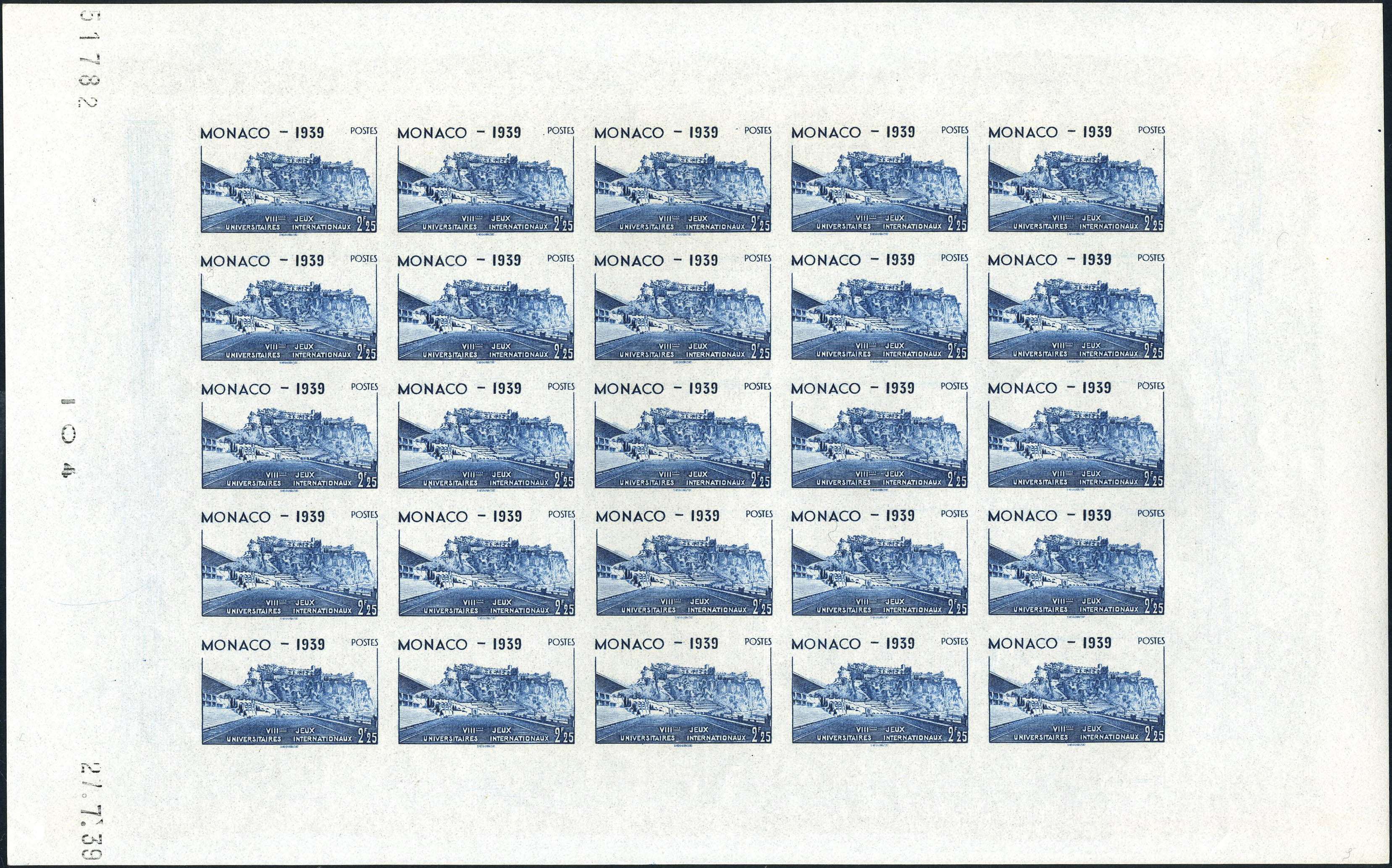 Lot 1733 - Monaco - Francois Feldman F.C.N.P François FELDMAN sale #122 Lot 1733 - Monaco - Francois Feldman F.C.N.P François FELDMAN sale #122