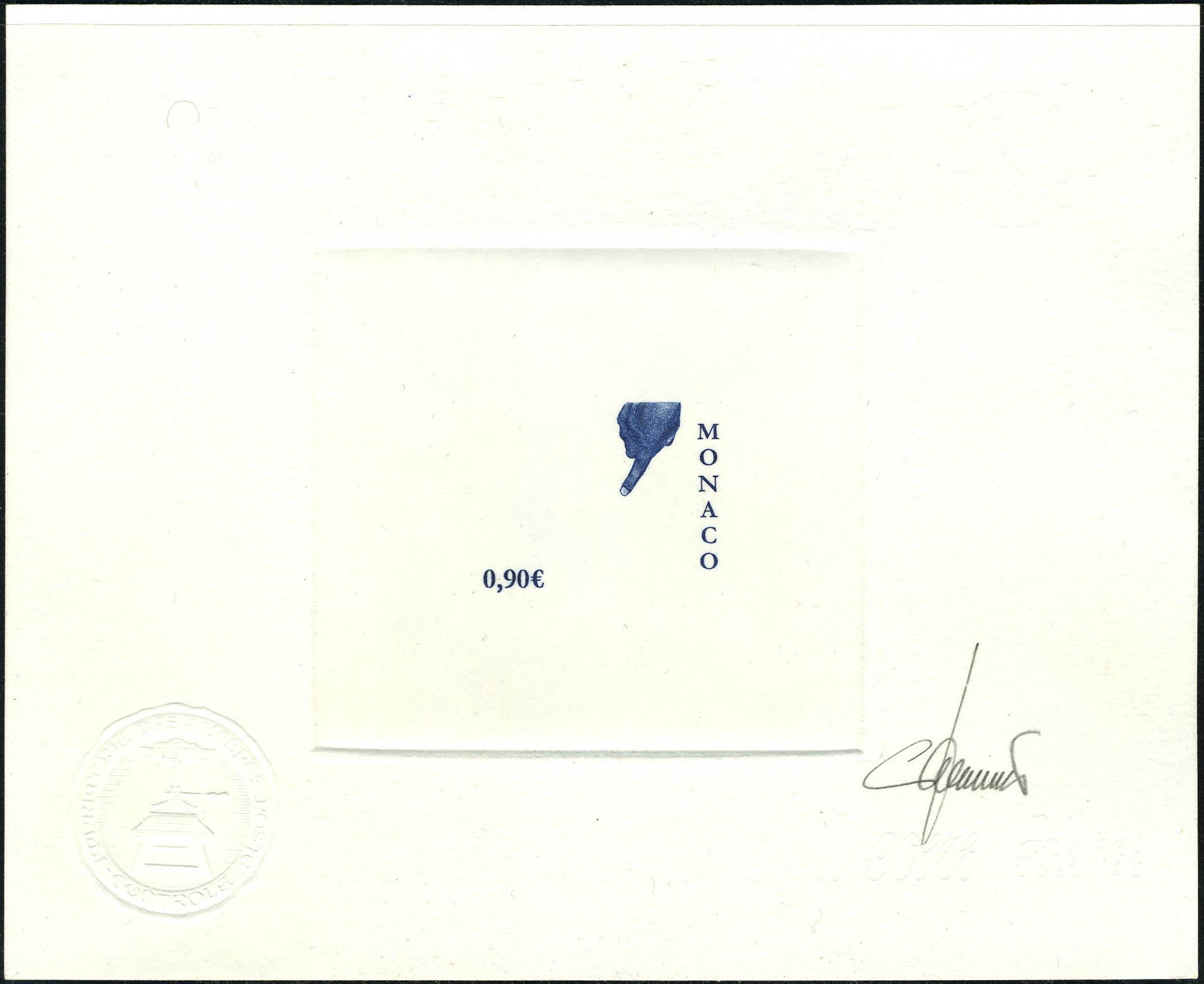 Lot 1753 - Monaco - Francois Feldman F.C.N.P François FELDMAN sale #122 Lot 1753 - Monaco - Francois Feldman F.C.N.P François FELDMAN sale #122