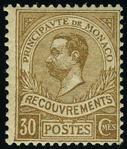 Lot 1789 - Monaco timbres-taxe - Francois Feldman F.C.N.P François FELDMAN sale #122 Lot 1789 - Monaco timbres-taxe - Francois Feldman F.C.N.P François FELDMAN sale #122