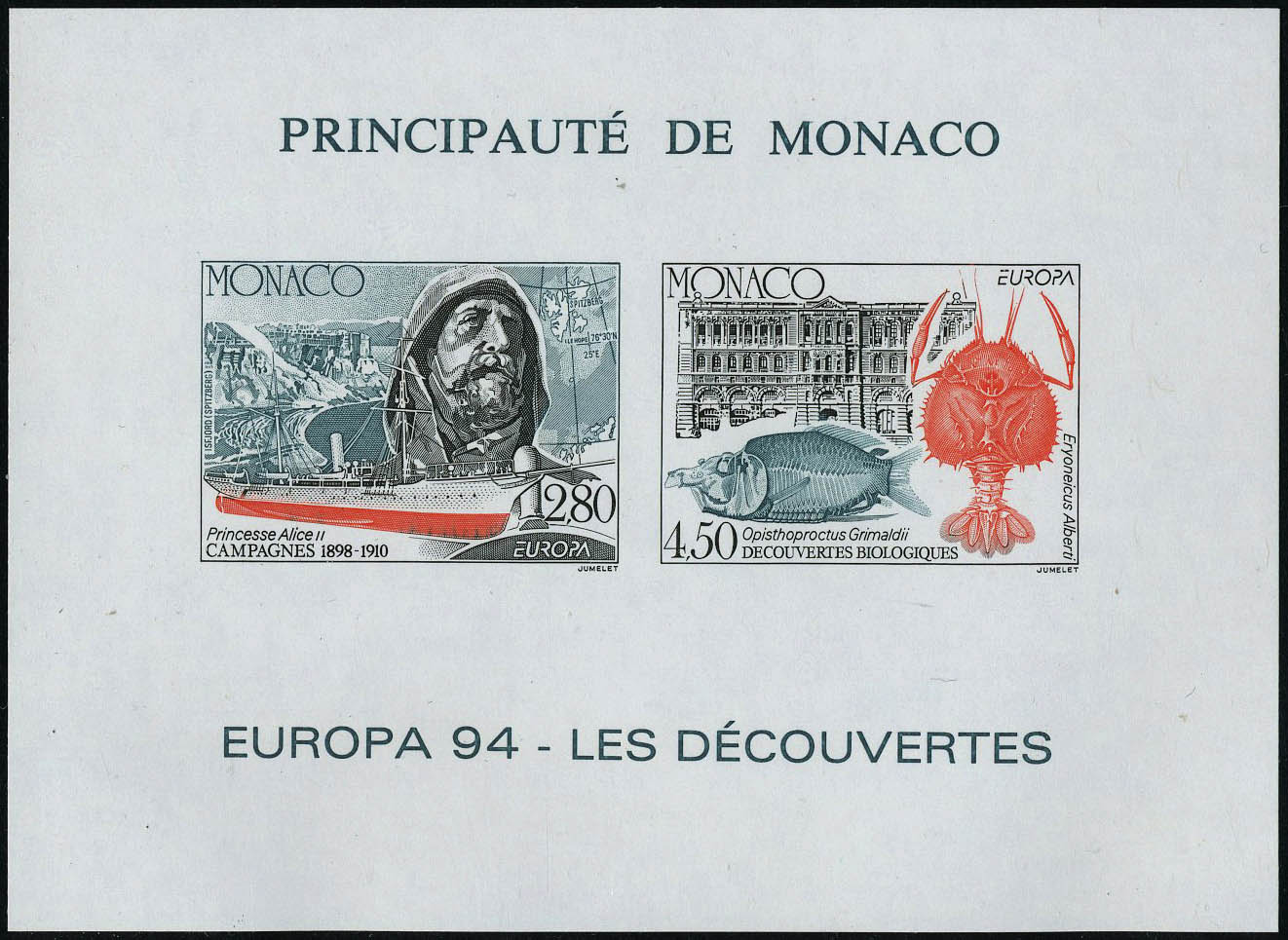 Lot 1801 - Monaco BLOCS SPECIAUX GOMMES - Francois Feldman F.C.N.P François FELDMAN sale #122 Lot 1801 - Monaco BLOCS SPECIAUX GOMMES - Francois Feldman F.C.N.P François FELDMAN sale #122