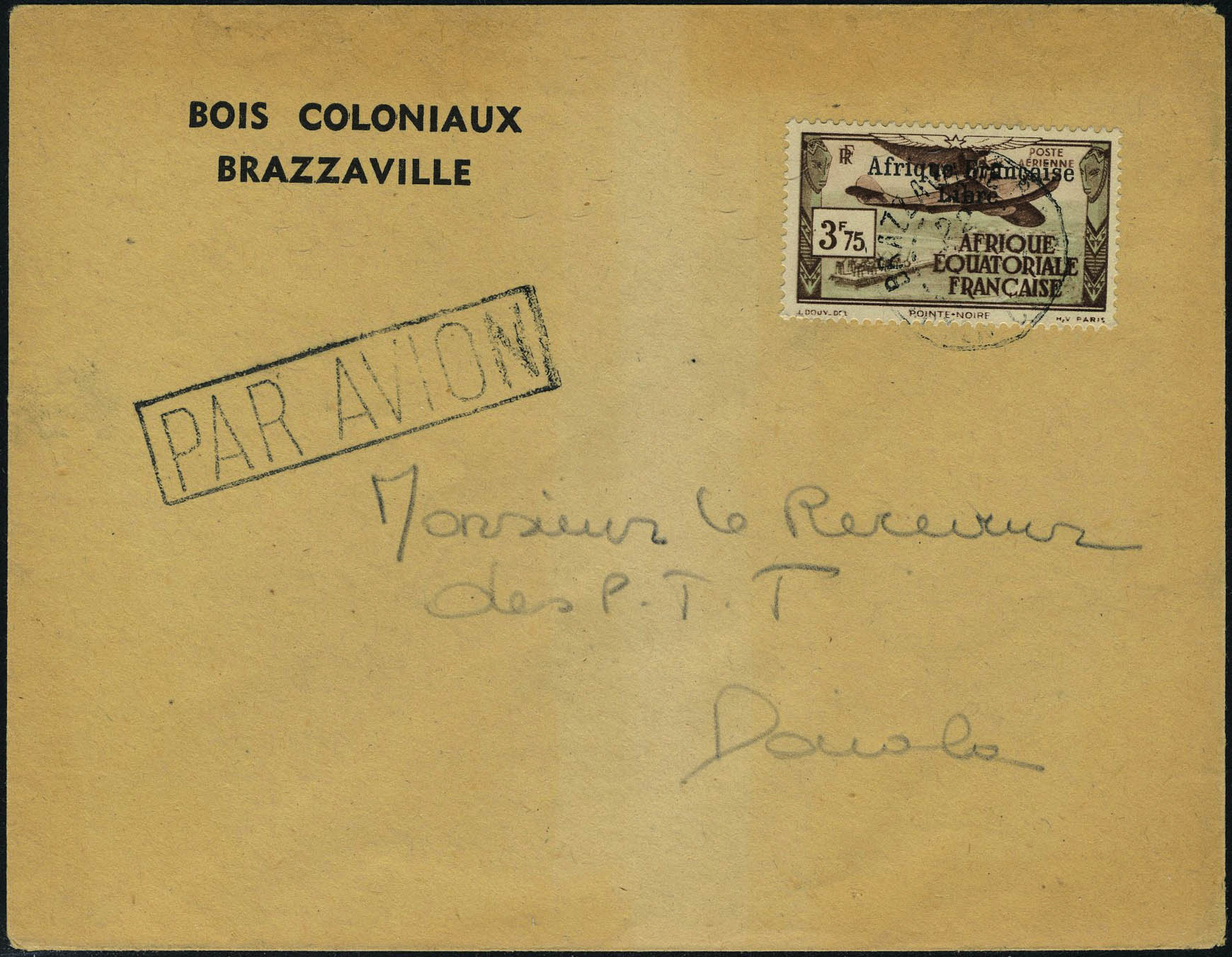 Lot 1861 - a.e.f. poste aerienne -  Francois Feldman F.C.N.P François FELDMAN sale #122