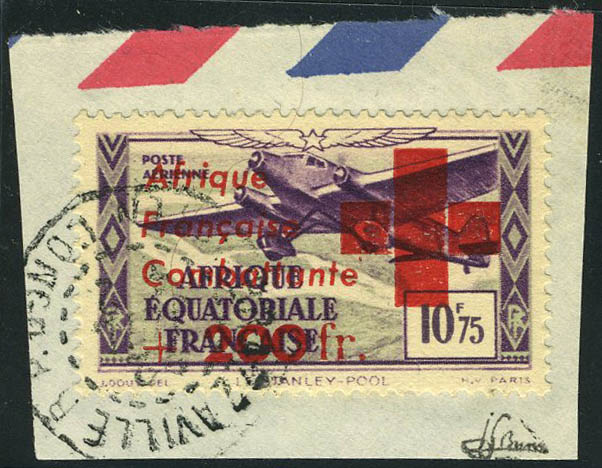 Lot 1867 - a.e.f. poste aerienne -  Francois Feldman F.C.N.P François FELDMAN sale #122