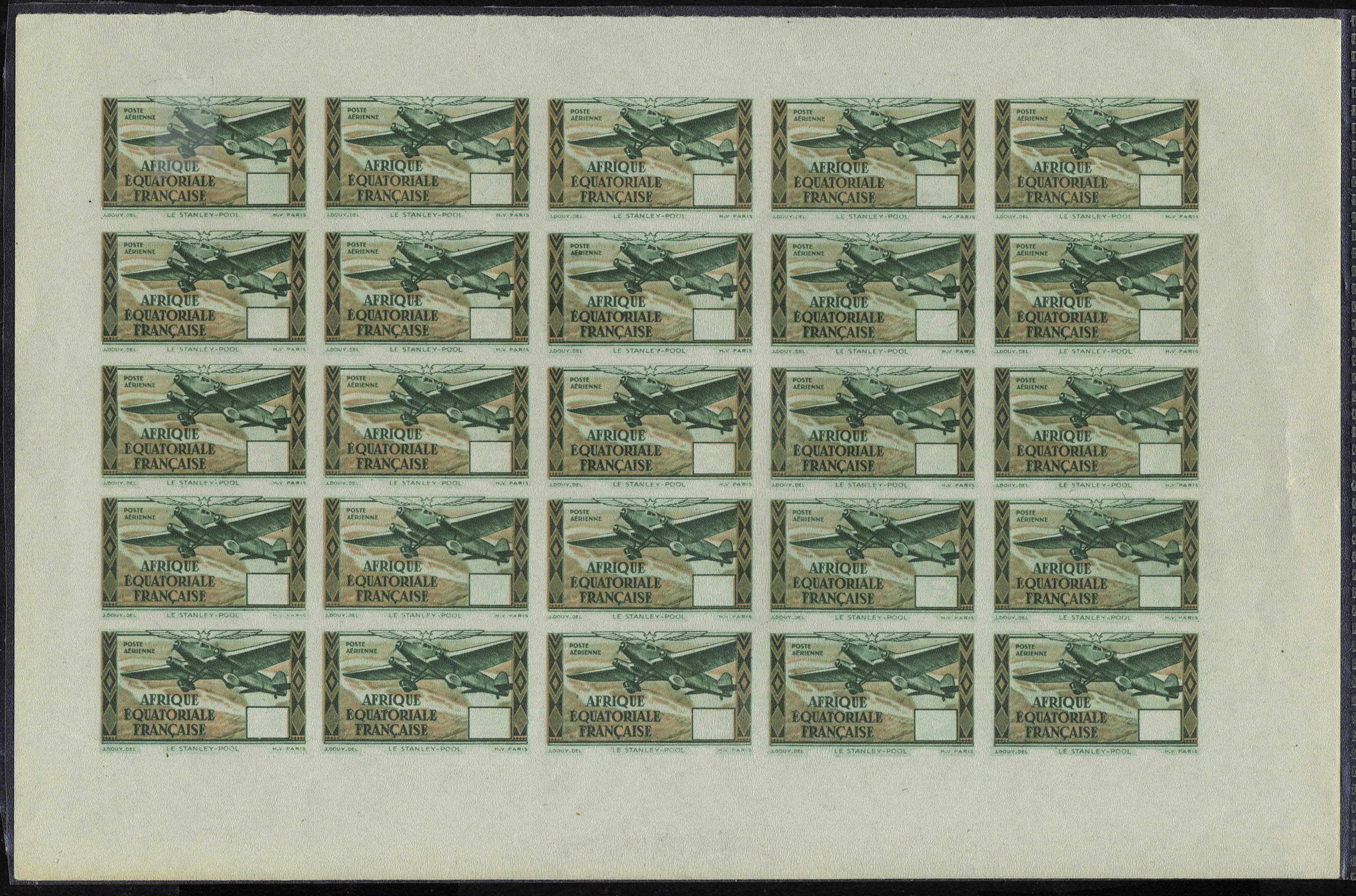 Lot 1871 - a.e.f. poste aerienne -  Francois Feldman F.C.N.P François FELDMAN sale #122