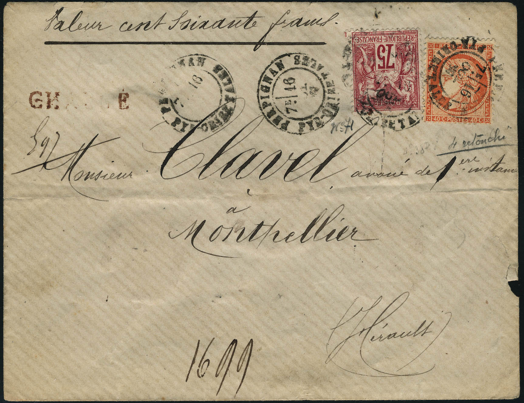 Lot 191 - France siege de paris - Francois Feldman F.C.N.P François FELDMAN sale #122 Lot 191 - France siege de paris - Francois Feldman F.C.N.P François FELDMAN sale #122