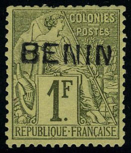 Lot 1944 - Benin - Francois Feldman F.C.N.P François FELDMAN sale #122 Lot 1944 - Benin - Francois Feldman F.C.N.P François FELDMAN sale #122