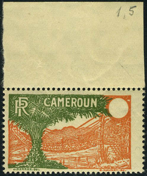 Lot 1954 - Cameroun - Francois Feldman F.C.N.P François FELDMAN sale #122 Lot 1954 - Cameroun - Francois Feldman F.C.N.P François FELDMAN sale #122