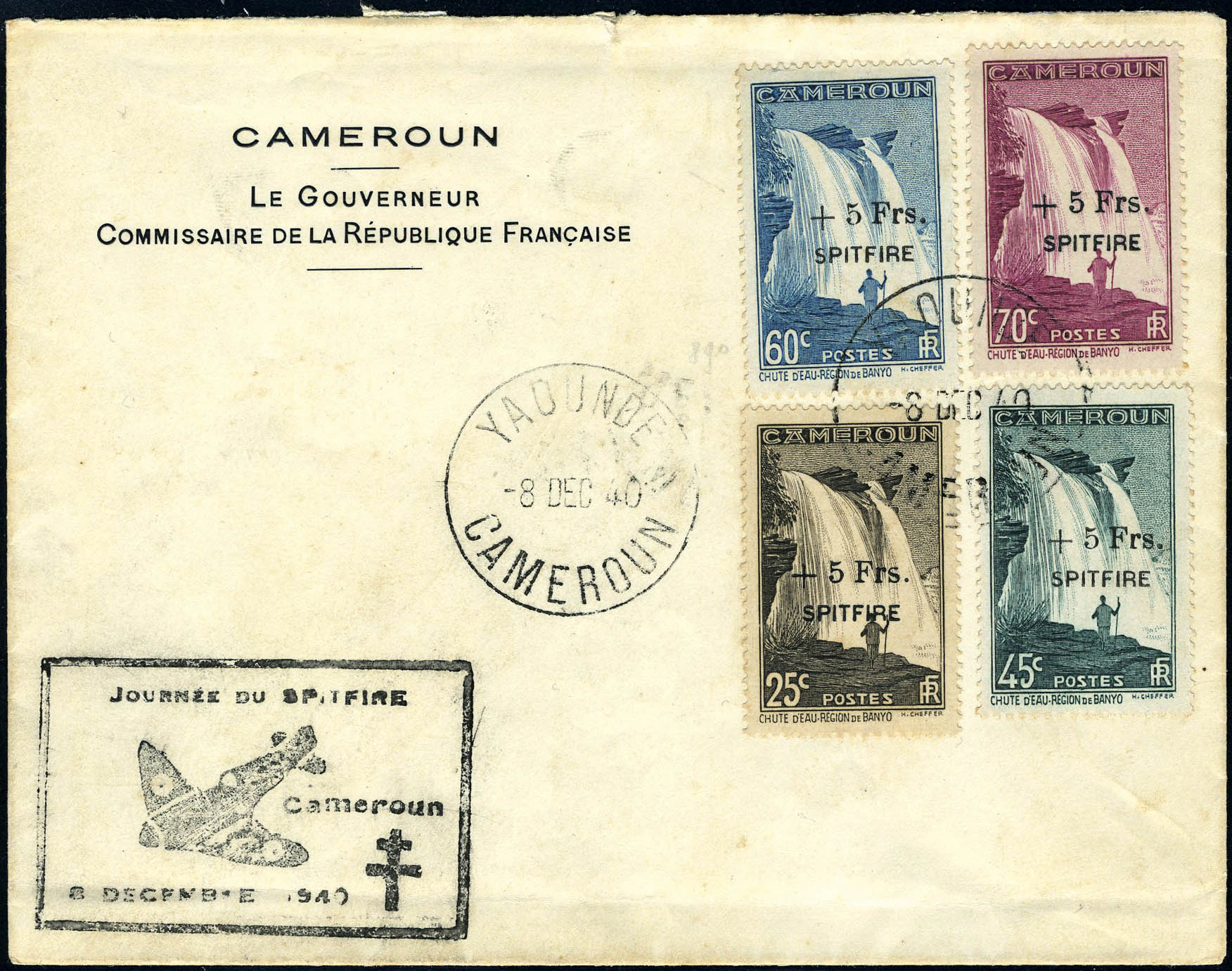 Lot 1962 - Cameroun - Francois Feldman F.C.N.P François FELDMAN sale #122 Lot 1962 - Cameroun - Francois Feldman F.C.N.P François FELDMAN sale #122