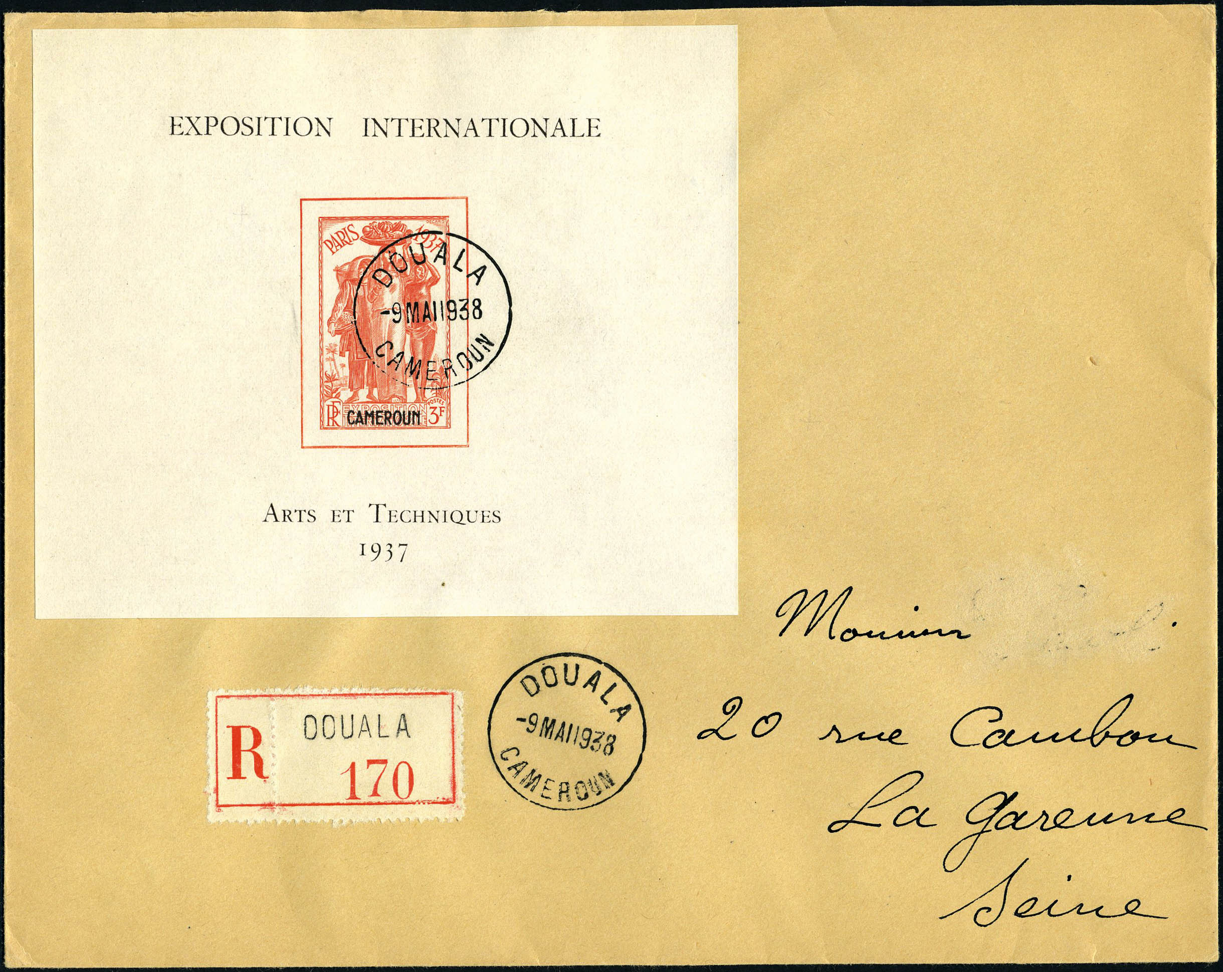 Lot 1973 - Cameroun BLOCS & FEUILLETS - Francois Feldman F.C.N.P François FELDMAN sale #122 Lot 1973 - Cameroun BLOCS & FEUILLETS - Francois Feldman F.C.N.P François FELDMAN sale #122