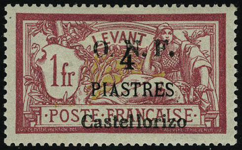 Lot 1989 - castellorizo - Francois Feldman F.C.N.P François FELDMAN sale #122 Lot 1989 - castellorizo - Francois Feldman F.C.N.P François FELDMAN sale #122