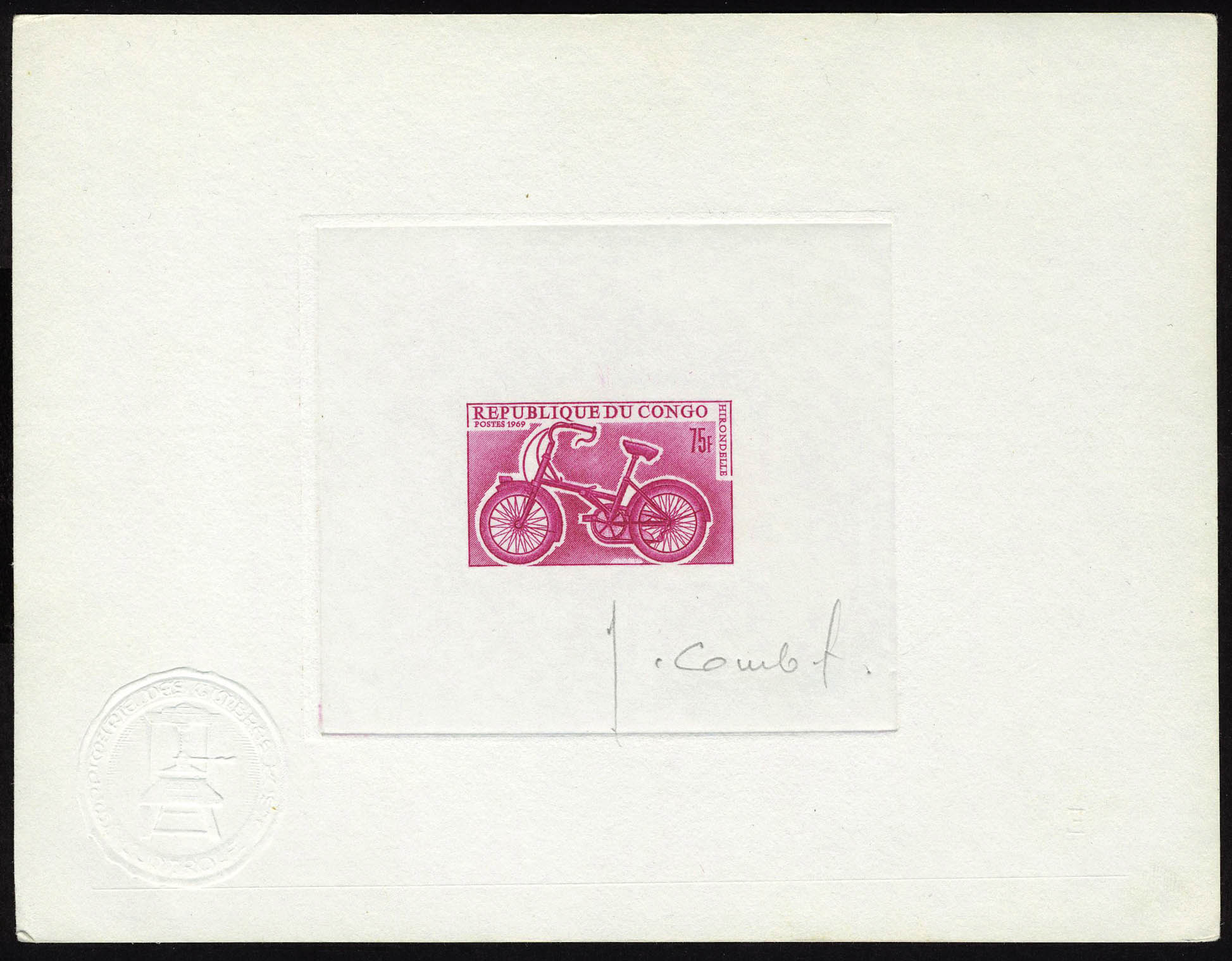 Lot 2033 - congo  -  Francois Feldman F.C.N.P François FELDMAN sale #122