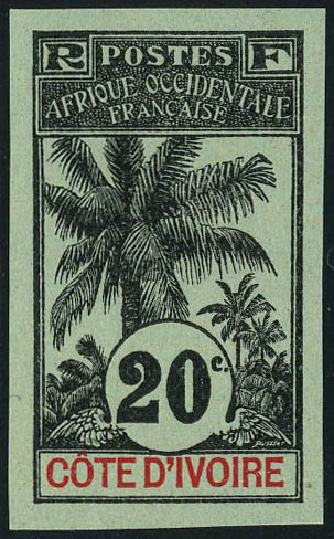 Lot 2037 - cote d'ivoire  -  Francois Feldman F.C.N.P François FELDMAN sale #122