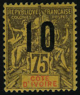 Lot 2039 - cote d'ivoire  -  Francois Feldman F.C.N.P François FELDMAN sale #122