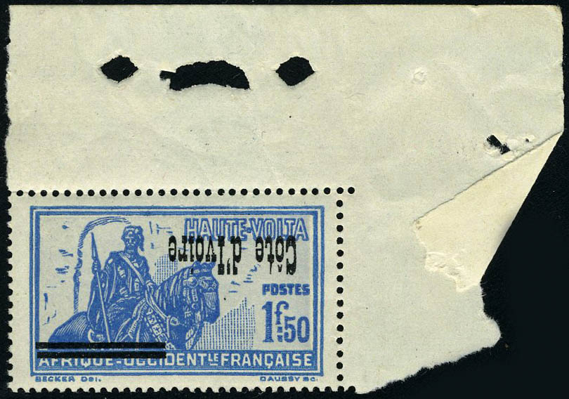 Lot 2041 - cote d'ivoire  -  Francois Feldman F.C.N.P François FELDMAN sale #122