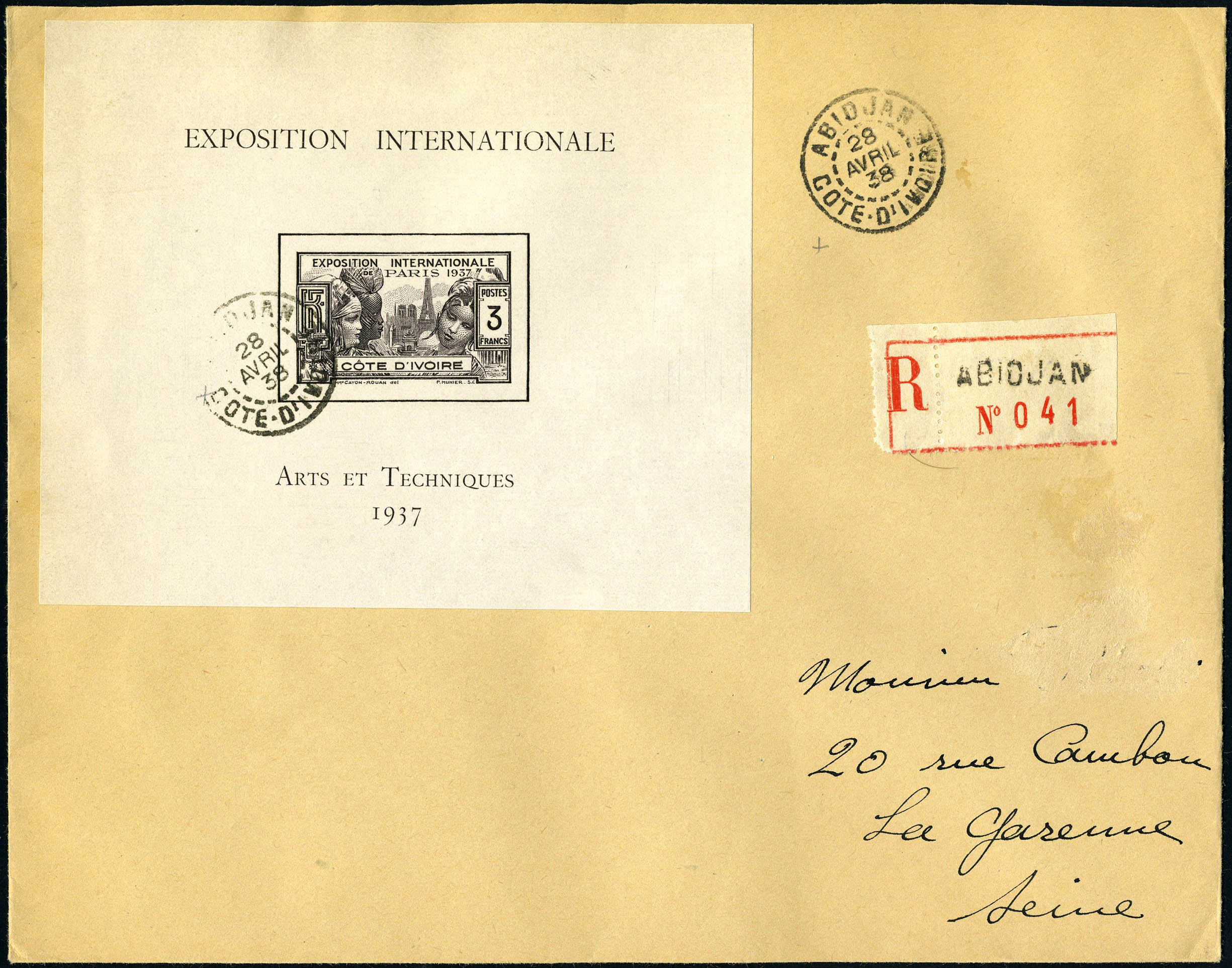 Lot 2063 - cote d'ivoire BLOCS & FEUILLETS - Francois Feldman F.C.N.P François FELDMAN sale #122 Lot 2063 - cote d'ivoire BLOCS & FEUILLETS - Francois Feldman F.C.N.P François FELDMAN sale #122