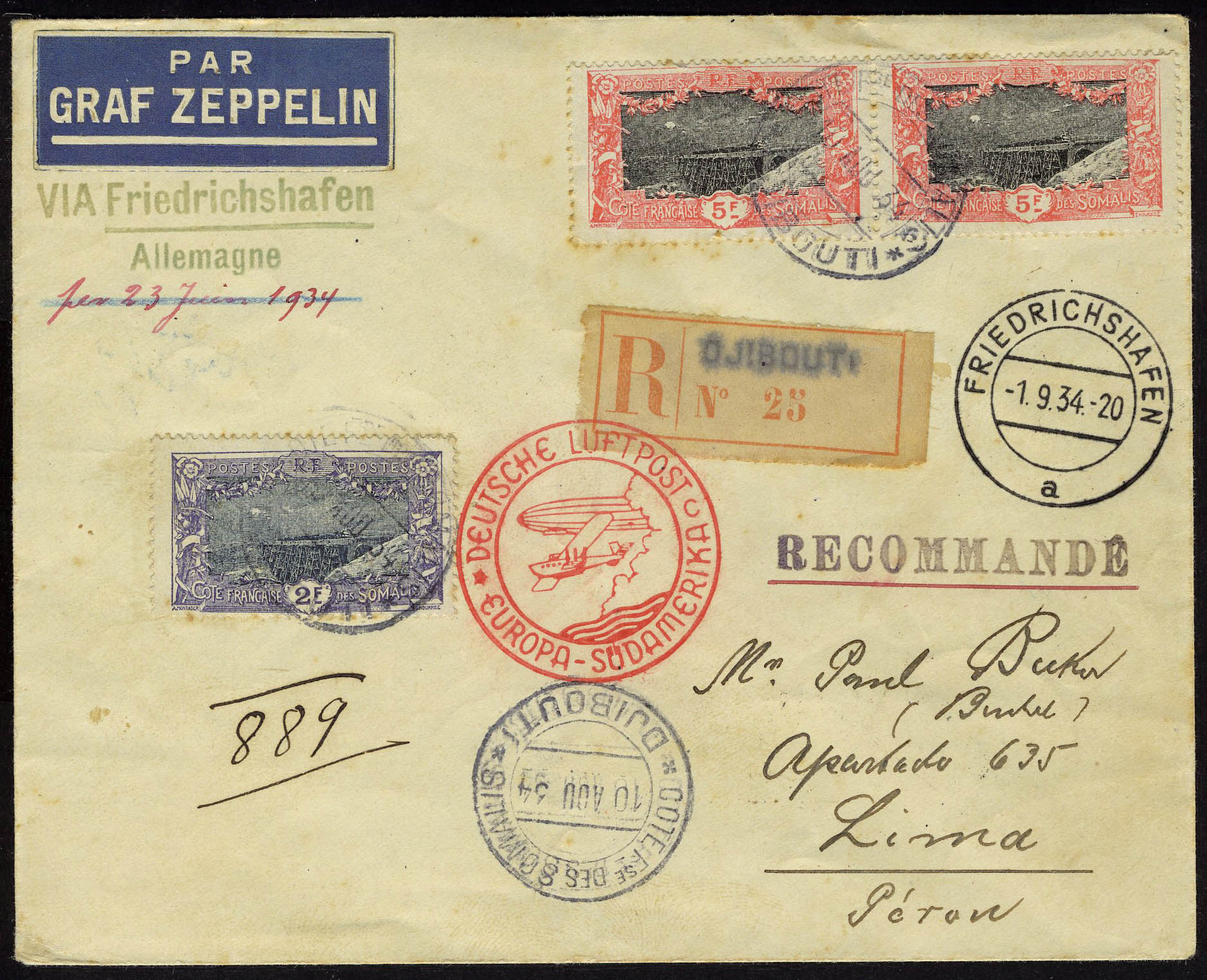 Lot 2099 - cote des somalis poste aerienne - Francois Feldman F.C.N.P François FELDMAN sale #122 Lot 2099 - cote des somalis poste aerienne - Francois Feldman F.C.N.P François FELDMAN sale #122