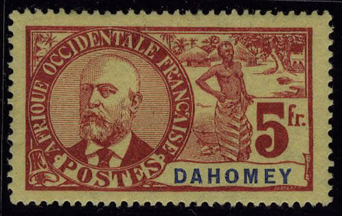 Lot 2102 - dahomey  -  Francois Feldman F.C.N.P François FELDMAN sale #122