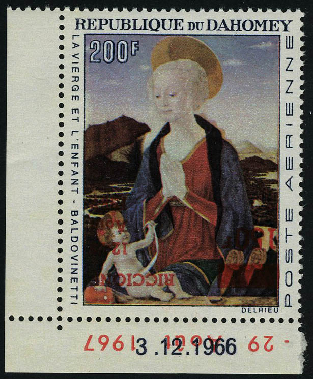 Lot 2110 - dahomey poste aerienne -  Francois Feldman F.C.N.P François FELDMAN sale #122