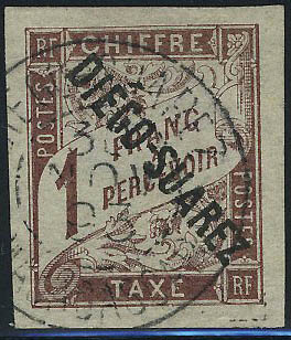 Lot 2126 - diego suarez timbres-taxe -  Francois Feldman F.C.N.P François FELDMAN sale #122