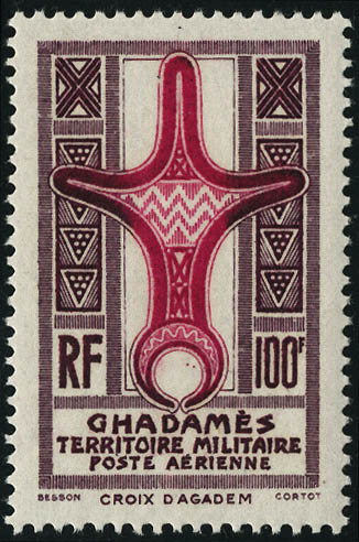 Lot 2171 - ghadames poste aerienne - Francois Feldman F.C.N.P François FELDMAN sale #122 Lot 2171 - ghadames poste aerienne - Francois Feldman F.C.N.P François FELDMAN sale #122