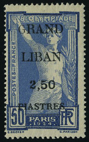 Lot 2175 - grand liban - Francois Feldman F.C.N.P François FELDMAN sale #122 Lot 2175 - grand liban - Francois Feldman F.C.N.P François FELDMAN sale #122