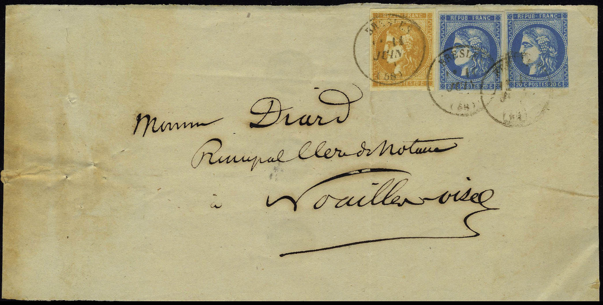 Lot 220 - France gouvernement provisoire - Francois Feldman F.C.N.P François FELDMAN sale #122 Lot 220 - France gouvernement provisoire - Francois Feldman F.C.N.P François FELDMAN sale #122