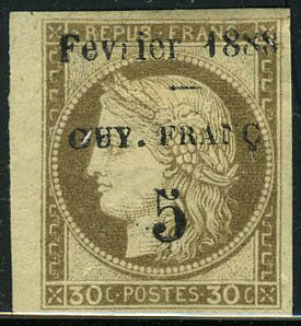 Lot 2218 - guyane  -  Francois Feldman F.C.N.P François FELDMAN sale #122