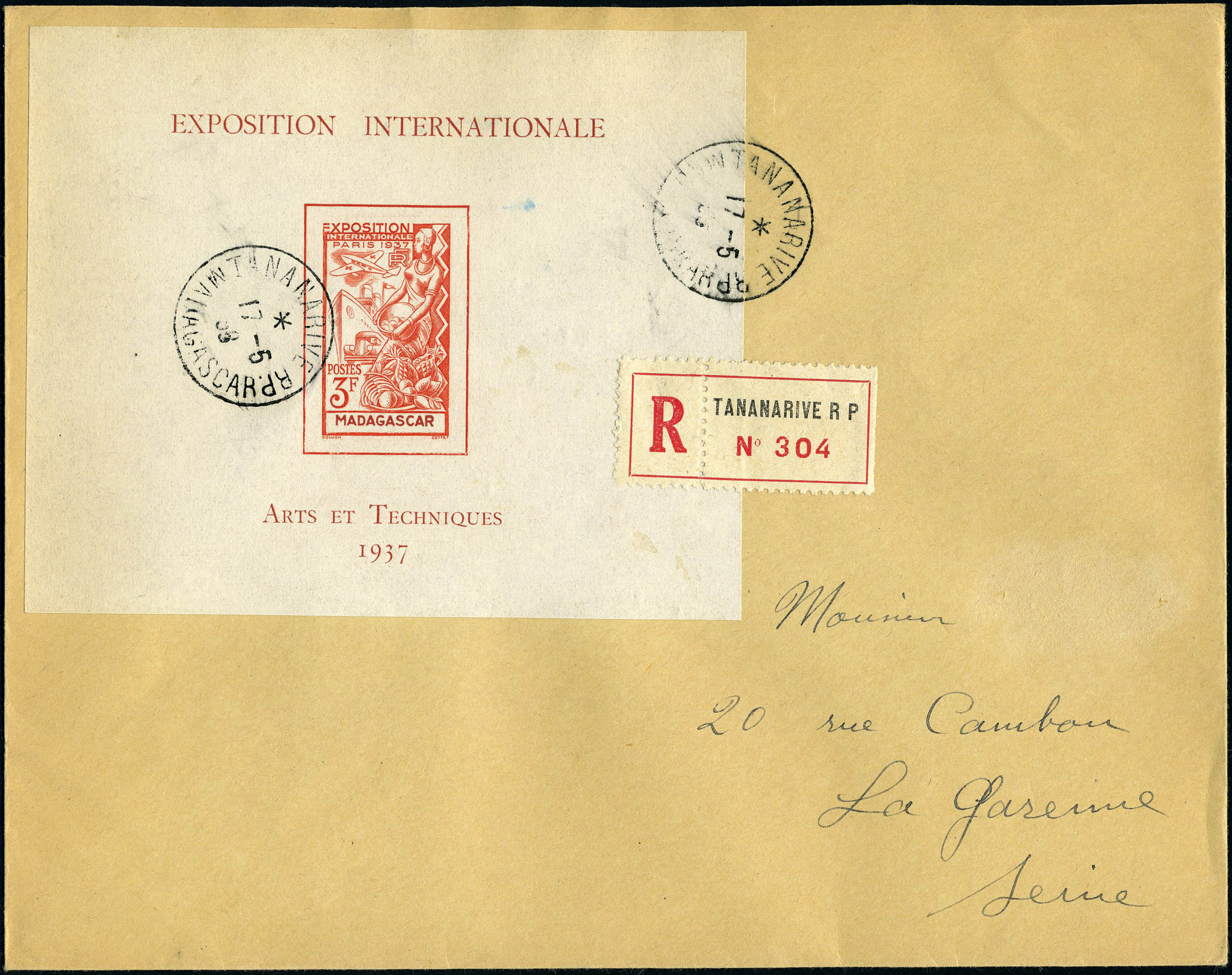 Lot 2312 - madagascar BLOCS & FEUILLETS -  Francois Feldman F.C.N.P François FELDMAN sale #122