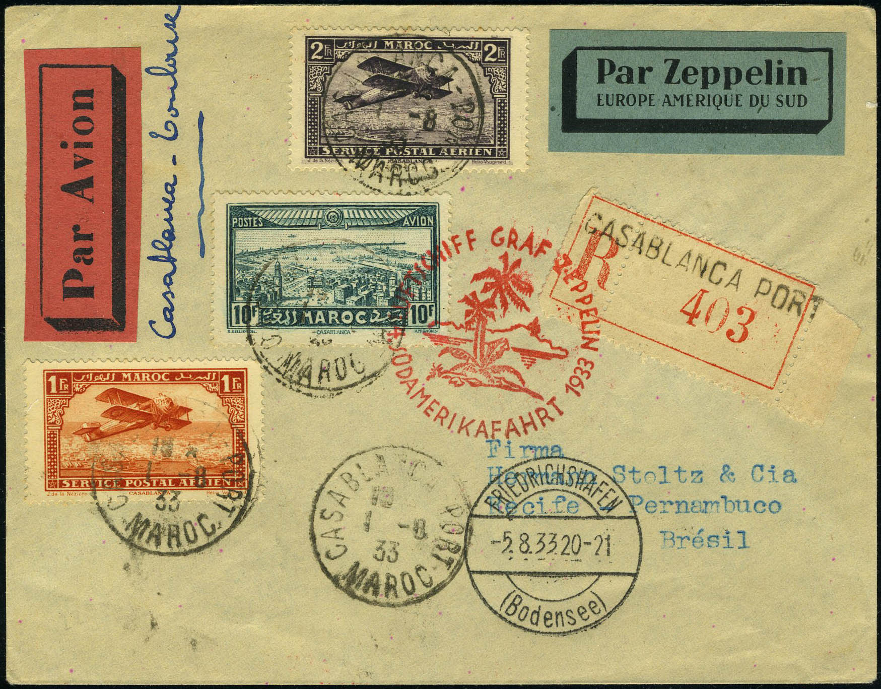 Lot 2361 - maroc poste aerienne - Francois Feldman F.C.N.P François FELDMAN sale #122 Lot 2361 - maroc poste aerienne - Francois Feldman F.C.N.P François FELDMAN sale #122