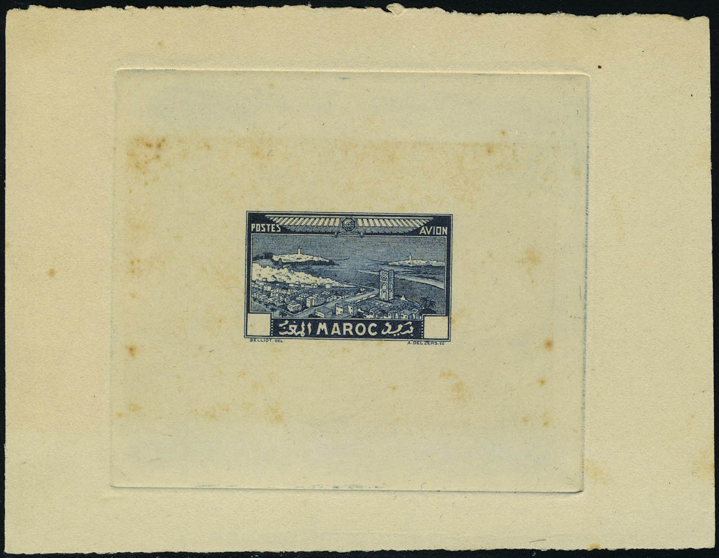 Lot 2364 - maroc poste aerienne - Francois Feldman F.C.N.P François FELDMAN sale #122 Lot 2364 - maroc poste aerienne - Francois Feldman F.C.N.P François FELDMAN sale #122