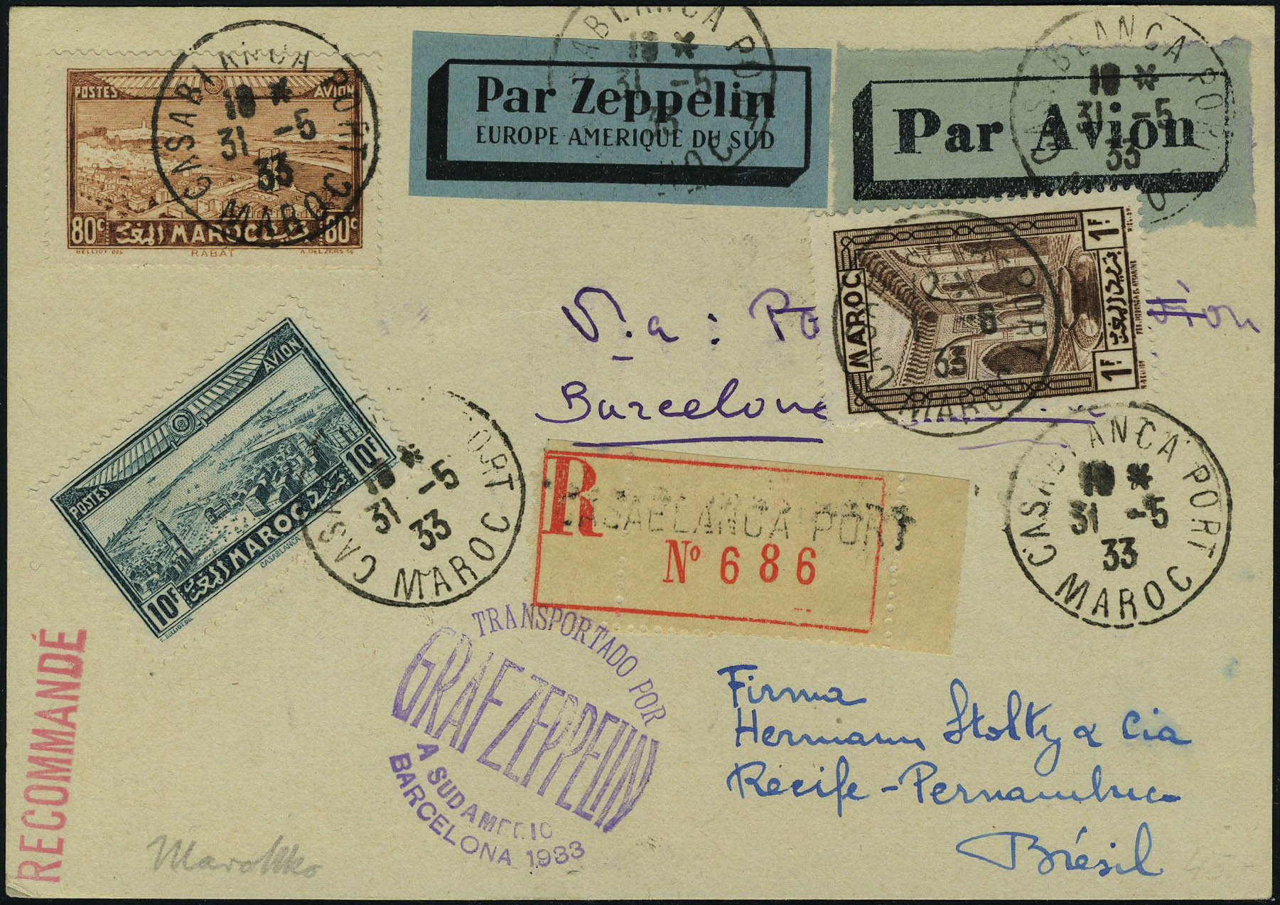 Lot 2365 - maroc poste aerienne - Francois Feldman F.C.N.P François FELDMAN sale #122 Lot 2365 - maroc poste aerienne - Francois Feldman F.C.N.P François FELDMAN sale #122