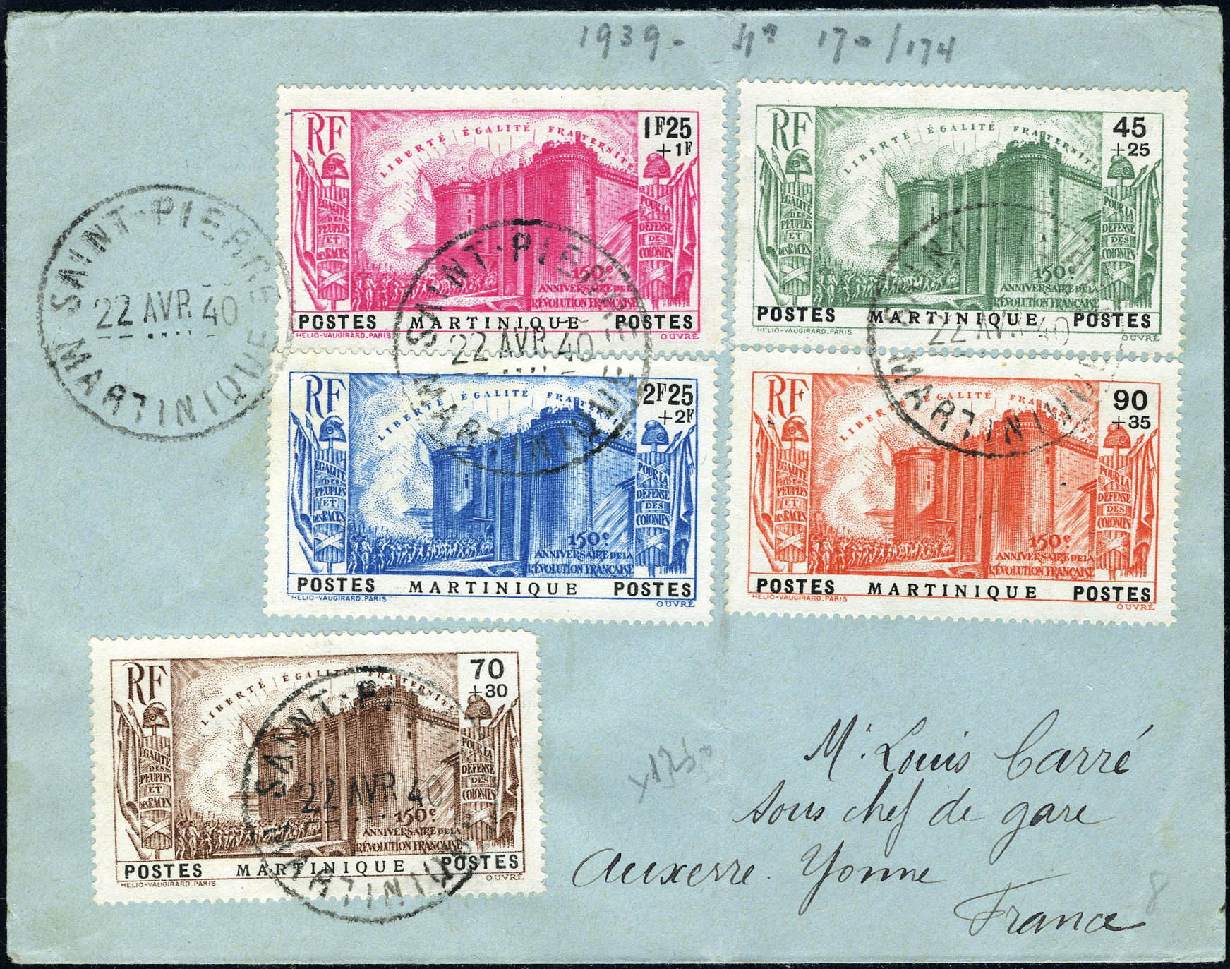 Lot 2375 - martinique  -  Francois Feldman F.C.N.P François FELDMAN sale #122