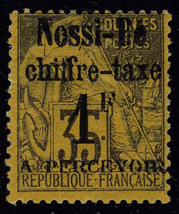 Lot 2403 - nossi-be timbres-taxe -  Francois Feldman F.C.N.P François FELDMAN sale #122