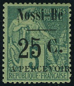 Lot 2411 - nossi-be timbres-taxe -  Francois Feldman F.C.N.P François FELDMAN sale #122