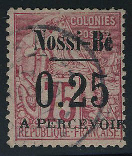 Lot 2412 - nossi-be timbres-taxe -  Francois Feldman F.C.N.P François FELDMAN sale #122