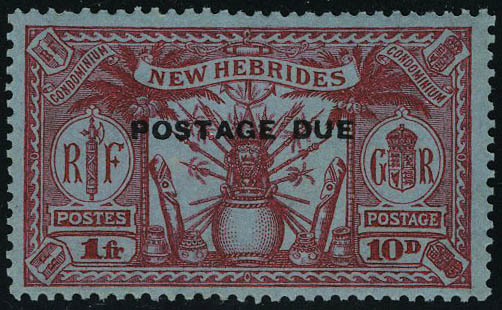 Lot 2449 - nouvelles hebrides timbres-taxe - Francois Feldman F.C.N.P François FELDMAN sale #122 Lot 2449 - nouvelles hebrides timbres-taxe - Francois Feldman F.C.N.P François FELDMAN sale #122