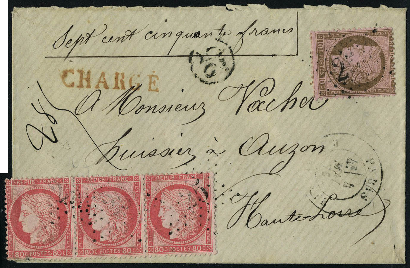 Lot 251 - France 3.eme.republique - Francois Feldman F.C.N.P François FELDMAN sale #122 Lot 251 - France 3.eme.republique - Francois Feldman F.C.N.P François FELDMAN sale #122
