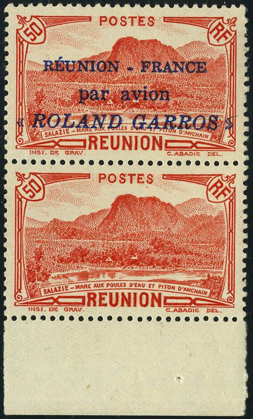 Lot 2531 - Reunión poste aerienne - Francois Feldman F.C.N.P François FELDMAN sale #122 Lot 2531 - Reunión poste aerienne - Francois Feldman F.C.N.P François FELDMAN sale #122
