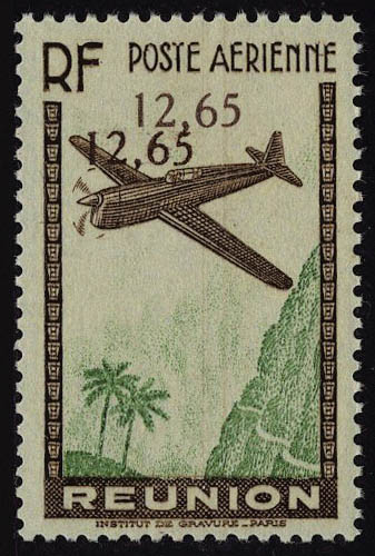 Lot 2534 - Reunión poste aerienne - Francois Feldman F.C.N.P François FELDMAN sale #122 Lot 2534 - Reunión poste aerienne - Francois Feldman F.C.N.P François FELDMAN sale #122