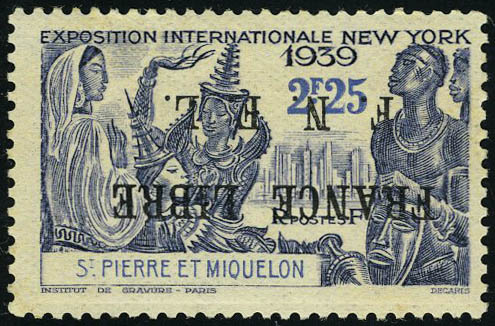 Lot 2565 - SAINT PIERRE & MIQUELON - Francois Feldman F.C.N.P François FELDMAN sale #122 Lot 2565 - SAINT PIERRE & MIQUELON - Francois Feldman F.C.N.P François FELDMAN sale #122