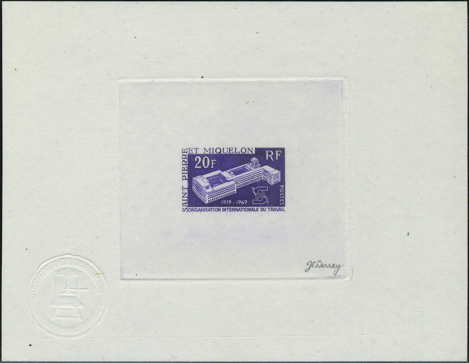 Lot 2573 - SAINT PIERRE & MIQUELON  -  Francois Feldman F.C.N.P François FELDMAN sale #122