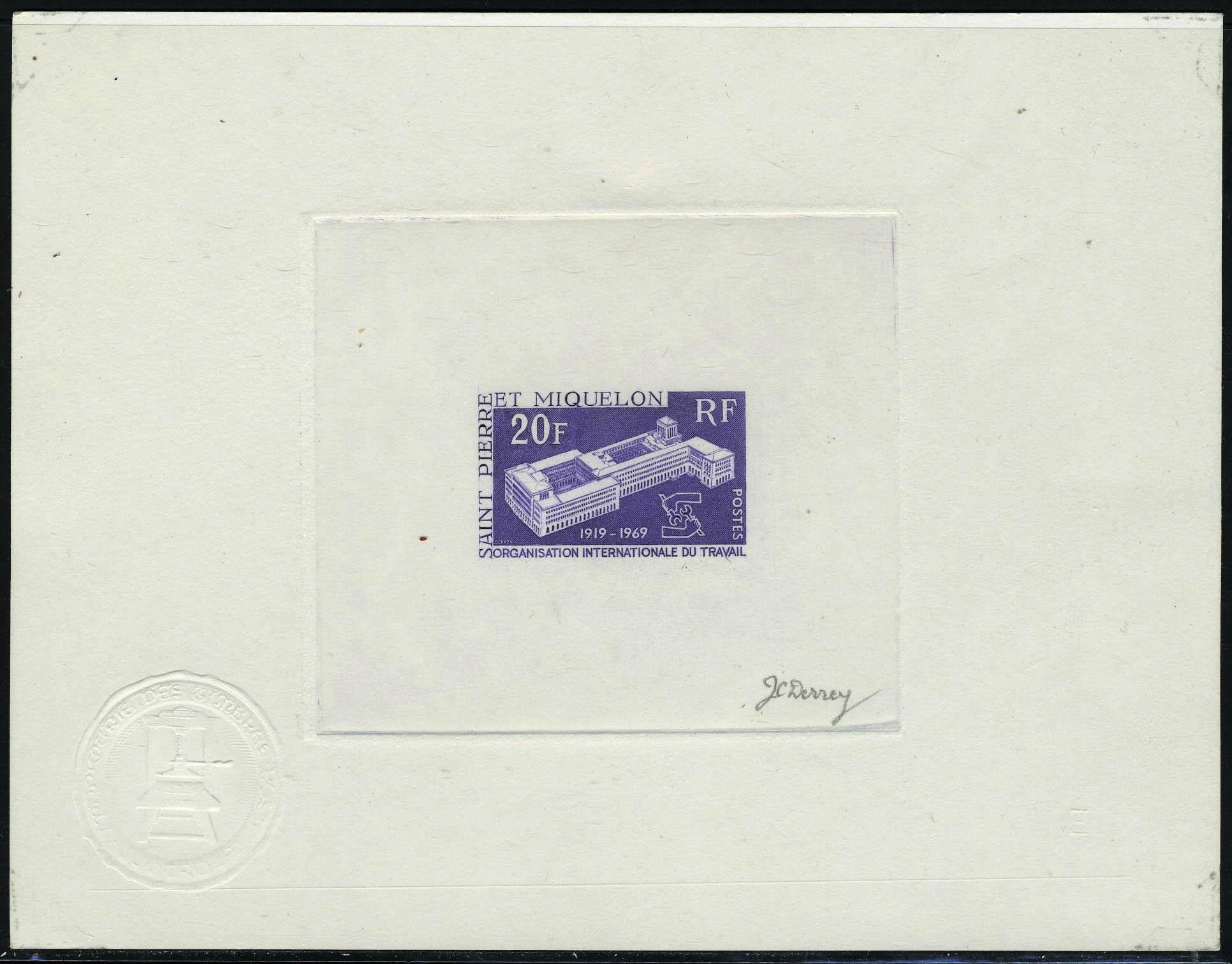 Lot 2574 - SAINT PIERRE & MIQUELON  -  Francois Feldman F.C.N.P François FELDMAN sale #122