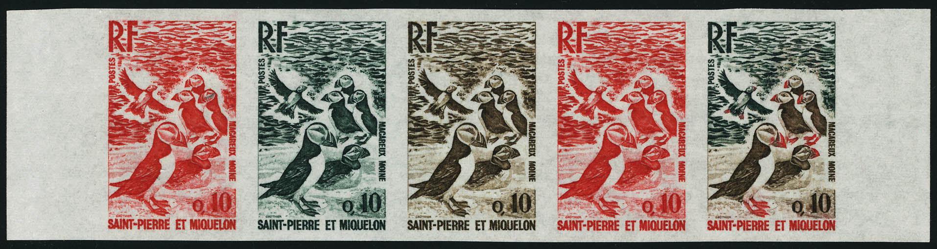 Lot 2577 - SAINT PIERRE & MIQUELON  -  Francois Feldman F.C.N.P François FELDMAN sale #122