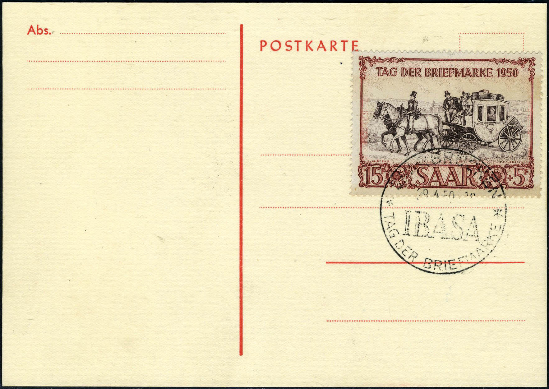 Lot 2609 - Sarre - Francois Feldman F.C.N.P François FELDMAN sale #122 Lot 2609 - Sarre - Francois Feldman F.C.N.P François FELDMAN sale #122