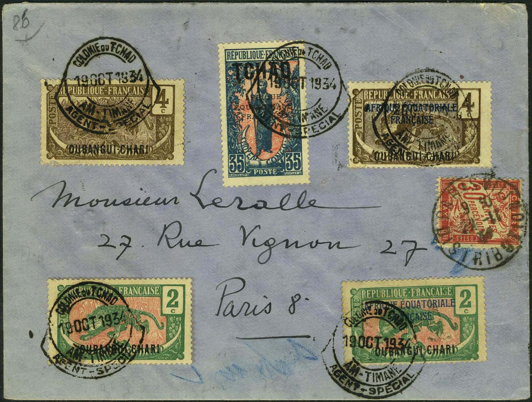 Lot 2671 - tchad - Francois Feldman F.C.N.P François FELDMAN sale #122 Lot 2671 - tchad - Francois Feldman F.C.N.P François FELDMAN sale #122