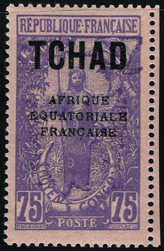 Lot 2672 - tchad - Francois Feldman F.C.N.P François FELDMAN sale #122 Lot 2672 - tchad - Francois Feldman F.C.N.P François FELDMAN sale #122