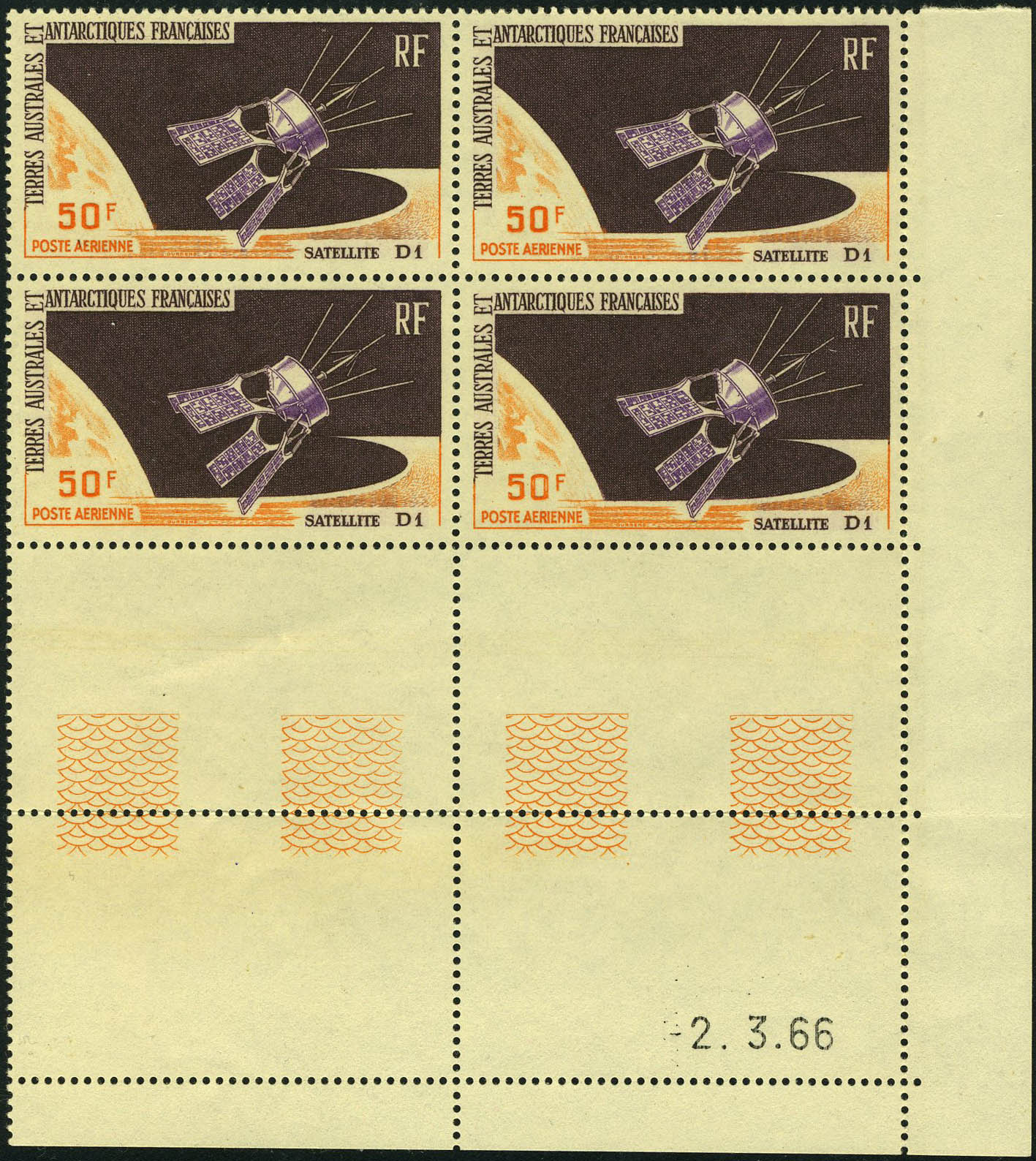Lot 2712 - t.a.a.f. poste aerienne -  Francois Feldman F.C.N.P François FELDMAN sale #122