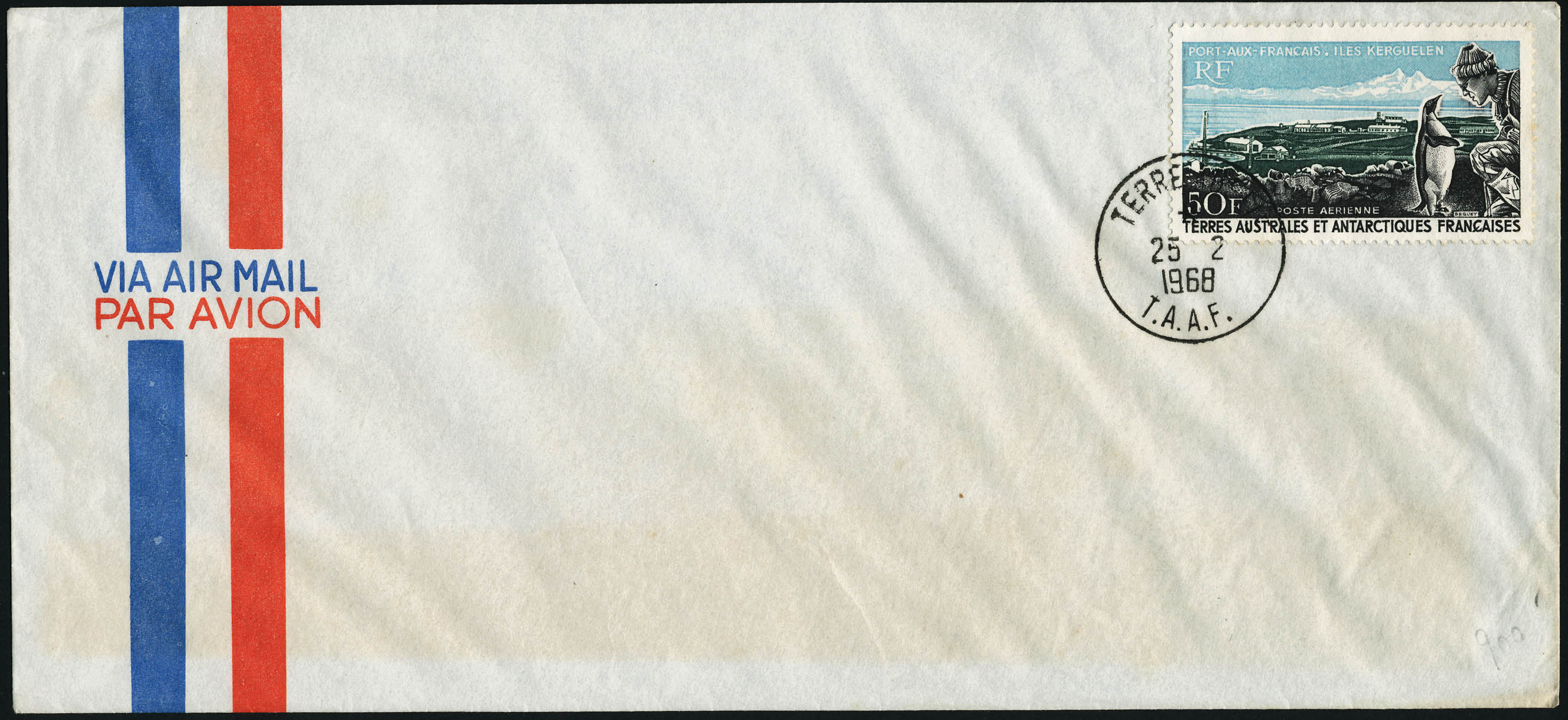 Lot 2714 - t.a.a.f. poste aerienne -  Francois Feldman F.C.N.P François FELDMAN sale #122